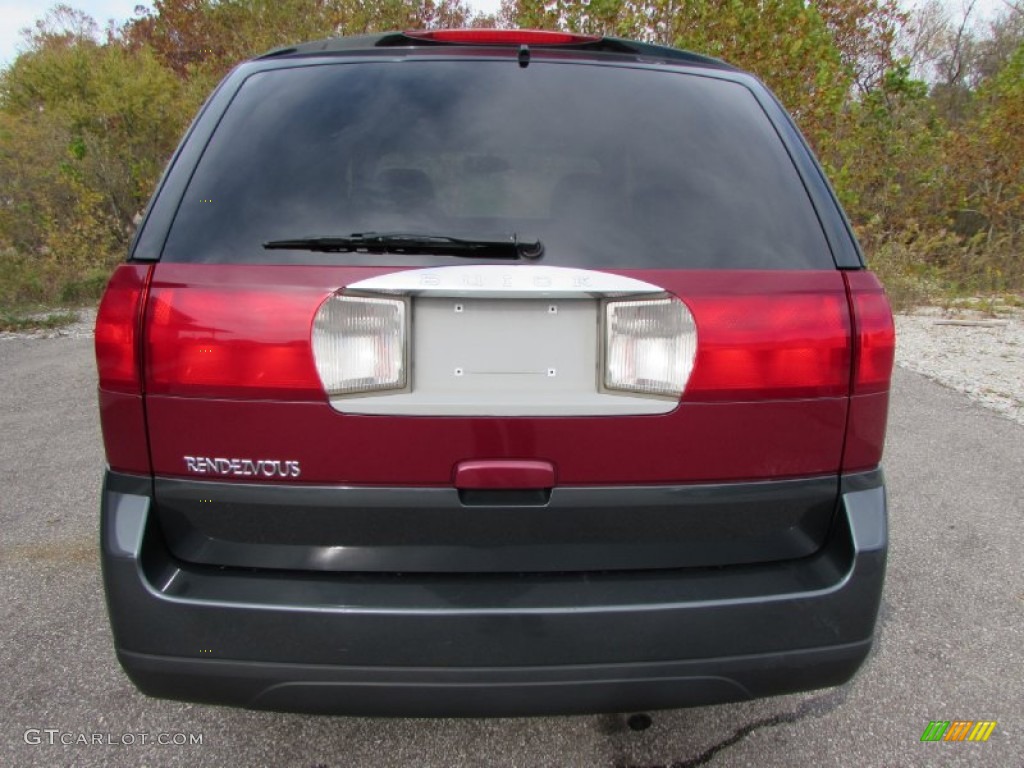 2005 Rendezvous CXL AWD - Cardinal Red Metallic / Light Neutral photo #4