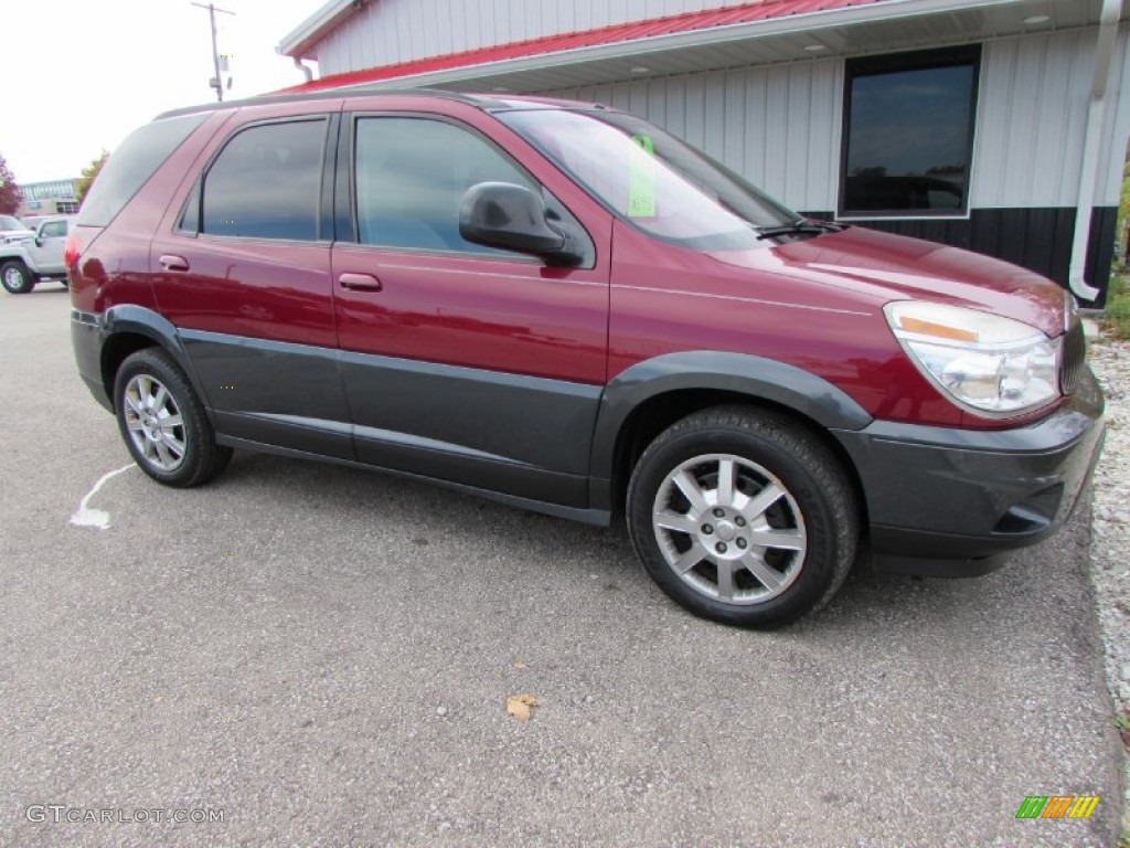 2005 Rendezvous CXL AWD - Cardinal Red Metallic / Light Neutral photo #7