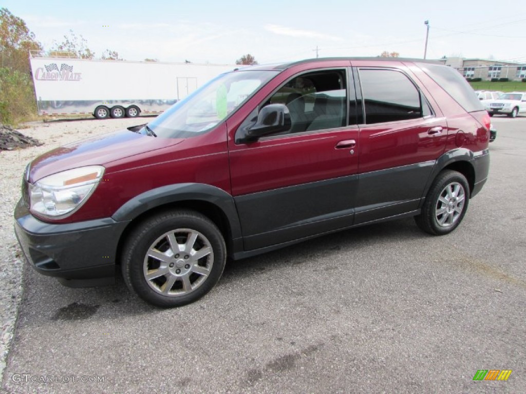 2005 Rendezvous CXL AWD - Cardinal Red Metallic / Light Neutral photo #8