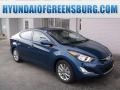 2015 Windy Sea Blue Hyundai Elantra SE Sedan  photo #1