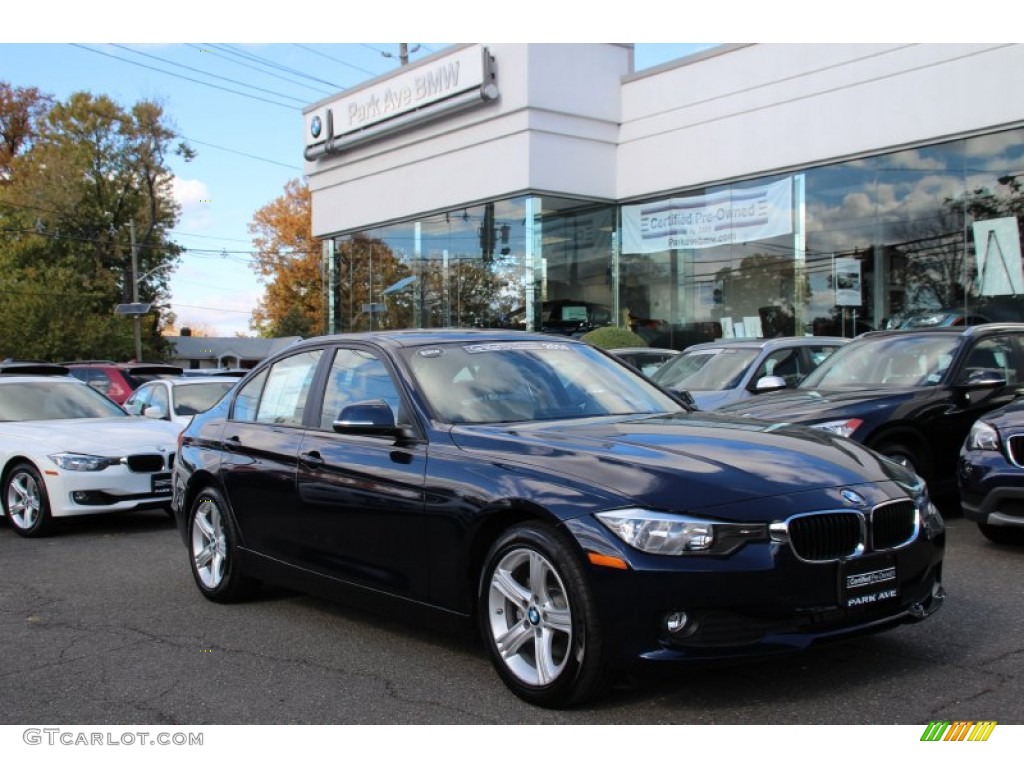 2014 3 Series 328d xDrive Sedan - Imperial Blue Metallic / Venetian Beige photo #1