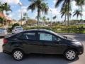 2011 Tuxedo Black Metallic Ford Fiesta SE Sedan  photo #5