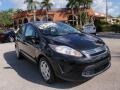 2011 Tuxedo Black Metallic Ford Fiesta SE Sedan  photo #15