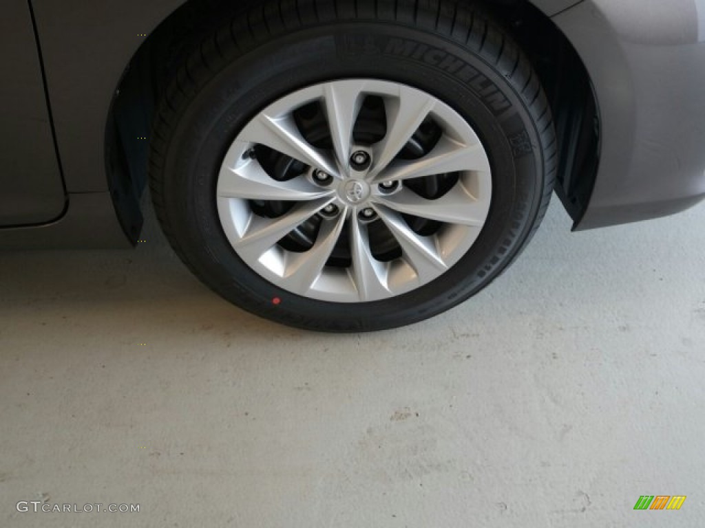 2015 Camry LE - Predawn Gray Mica / Ash photo #3