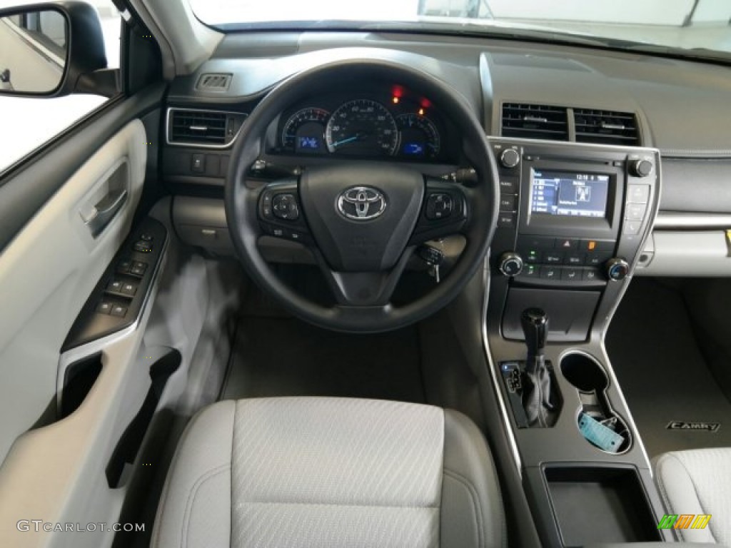 2015 Camry LE - Predawn Gray Mica / Ash photo #12