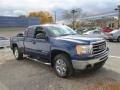 2013 Heritage Blue Metallic GMC Sierra 1500 SLE Extended Cab 4x4  photo #9