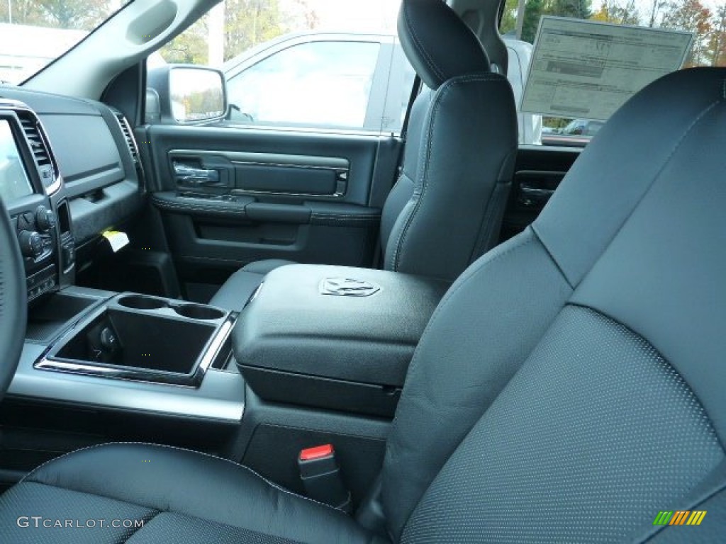 2015 1500 Sport Crew Cab 4x4 - Bright White / Black photo #3