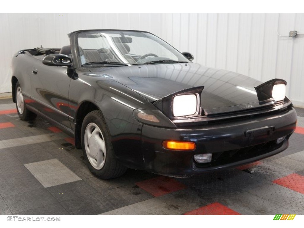 1991 Celica GT Convertible - Black / Gray photo #5