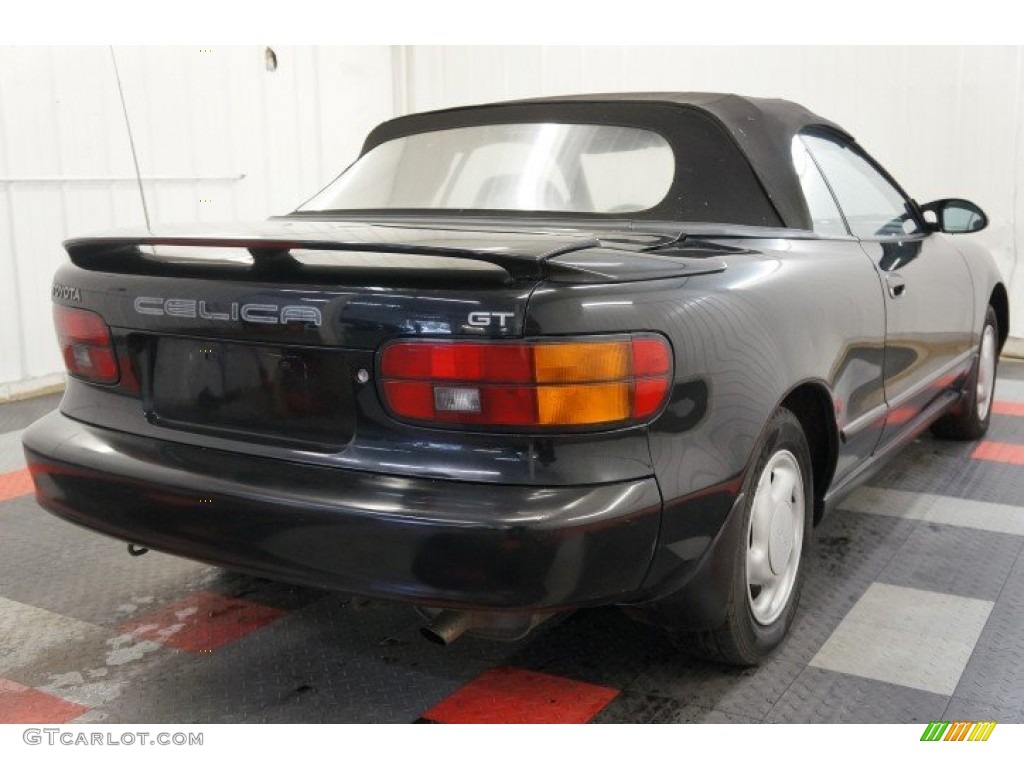 1991 Celica GT Convertible - Black / Gray photo #8