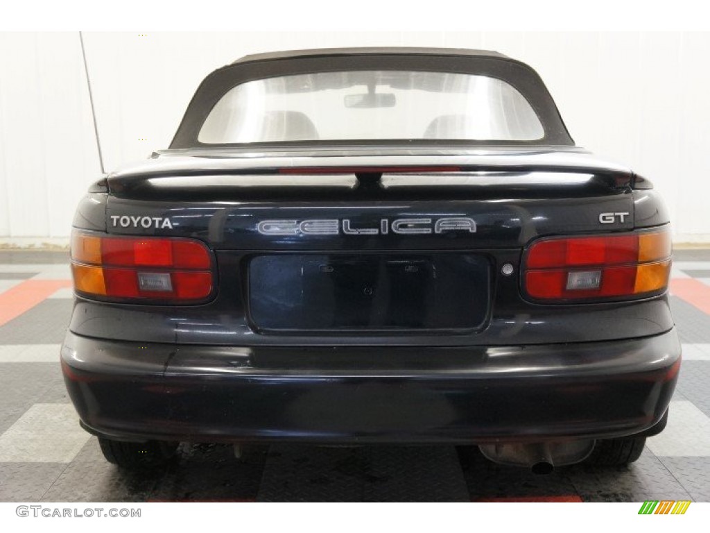 1991 Celica GT Convertible - Black / Gray photo #9