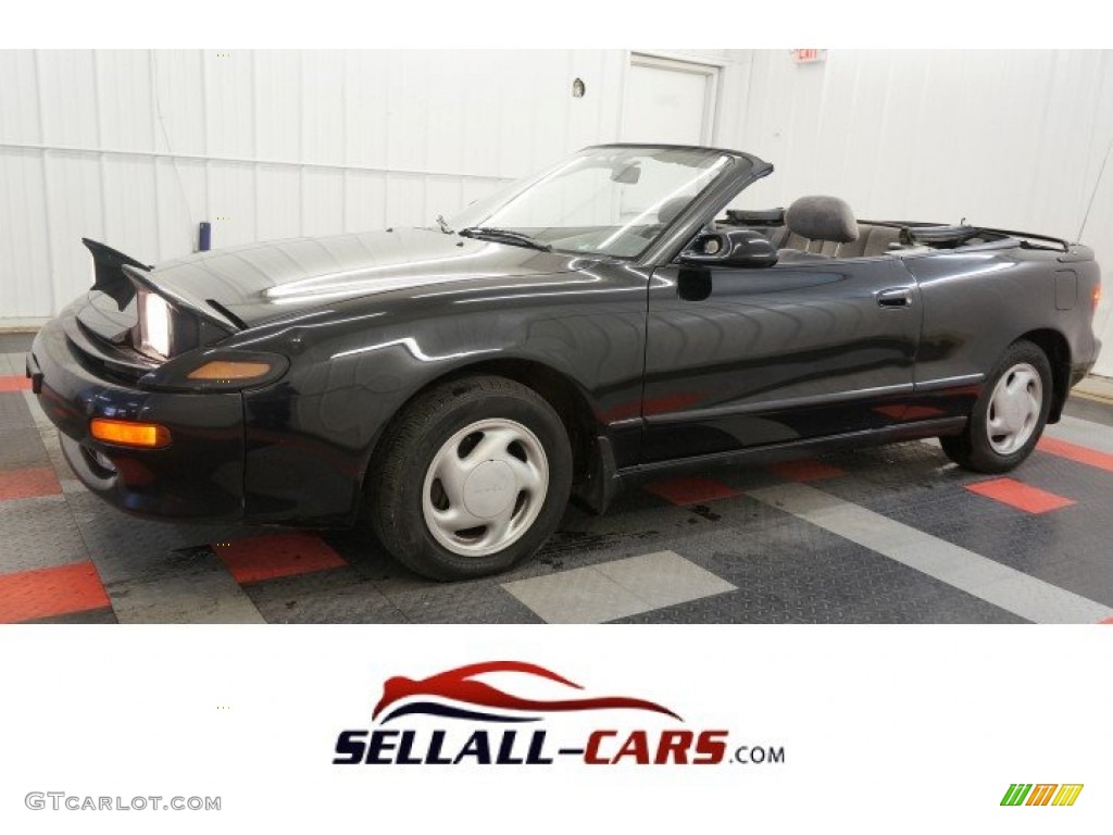 1991 Celica GT Convertible - Black / Gray photo #16