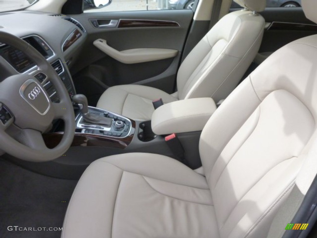Cardamom Beige Interior 2011 Audi Q5 2.0T quattro Photo #98716195