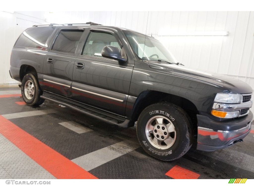 2003 Suburban 1500 LT 4x4 - Dark Gray Metallic / Gray/Dark Charcoal photo #6