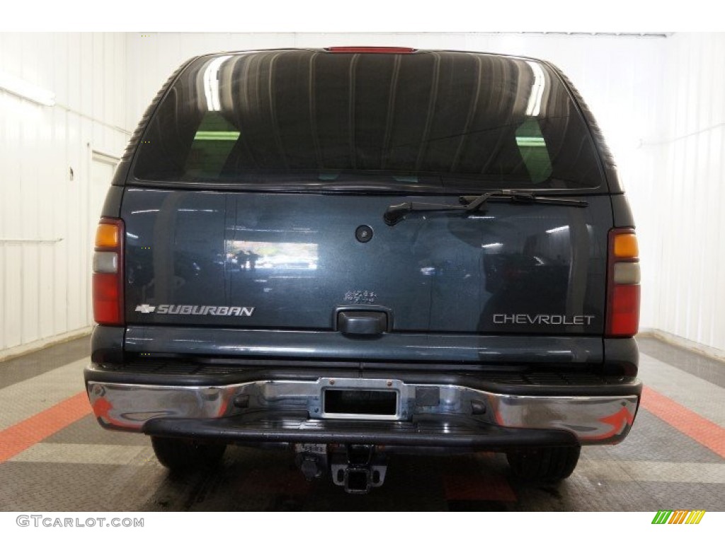 2003 Suburban 1500 LT 4x4 - Dark Gray Metallic / Gray/Dark Charcoal photo #9