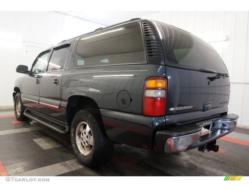 2003 Suburban 1500 LT 4x4 - Dark Gray Metallic / Gray/Dark Charcoal photo #10