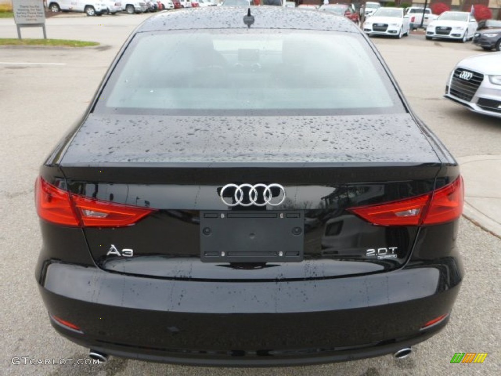 2015 A3 2.0 Premium Plus quattro - Mythos Black Metallic / Black photo #3