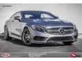 2015 Palladium Silver Metallic Mercedes-Benz S 550 4Matic Coupe  photo #1