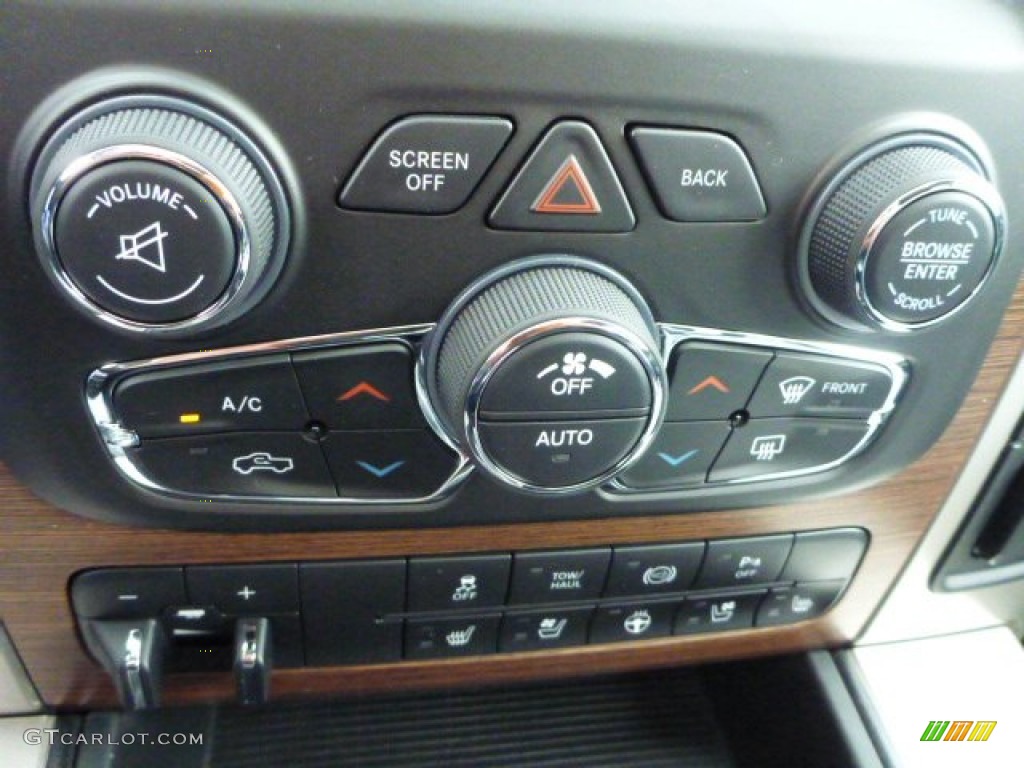 2015 Ram 2500 Laramie Crew Cab 4x4 Controls Photo #98724625