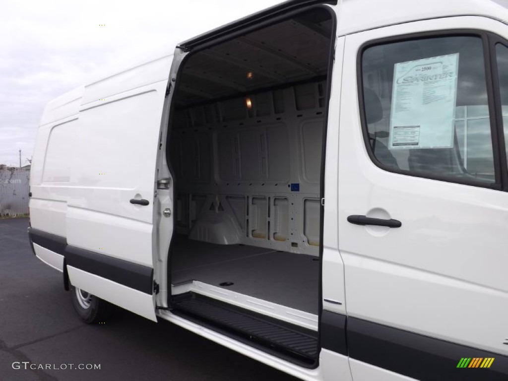 2015 Sprinter 2500 High Roof Cargo Van - Grey White / Black photo #4