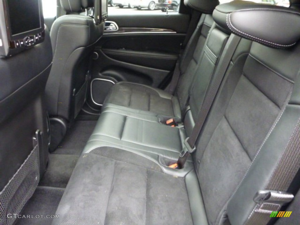 2014 Jeep Grand Cherokee SRT 4x4 Rear Seat Photo #98726222