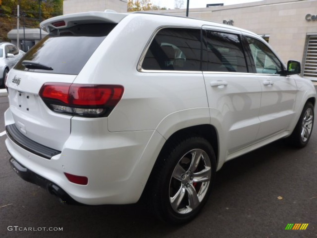 2014 Grand Cherokee SRT 4x4 - Bright White / SRT Morocco Black photo #13