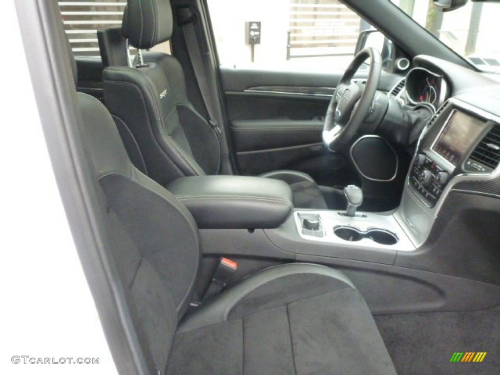 2014 Grand Cherokee SRT 4x4 - Bright White / SRT Morocco Black photo #18