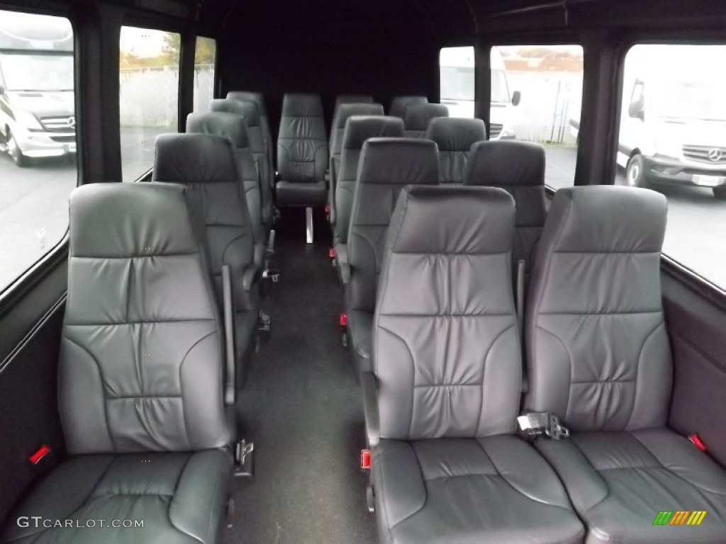 2014 Sprinter 3500 High Roof Passenger Bus - Arctic White / Black Leatherette photo #7