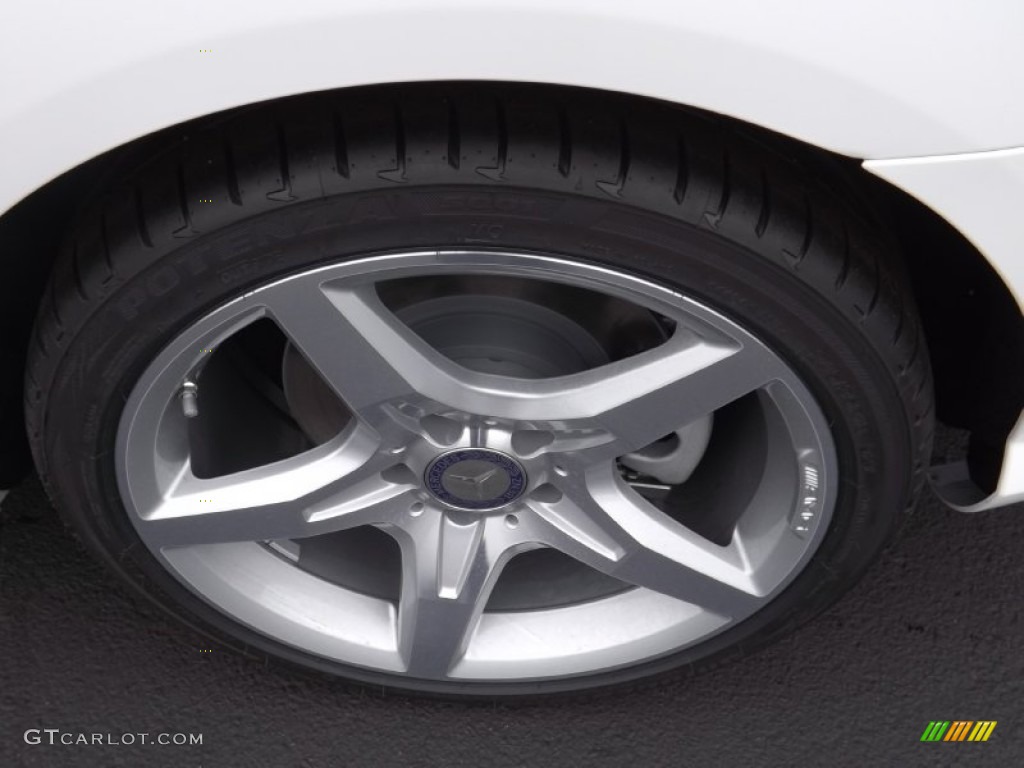 2015 SLK 250 Roadster - Polar White / Bengal Red/Black photo #5