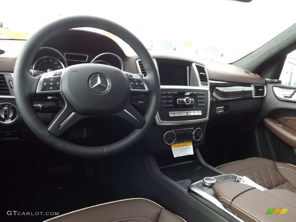 Black Interior 2015 Mercedes-Benz GL 350 BlueTEC 4Matic Photo #98727428
