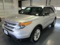 2015 Ingot Silver Ford Explorer XLT  photo #3