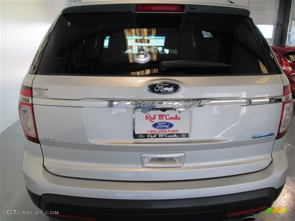 2015 Explorer XLT - Ingot Silver / Medium Light Stone photo #5