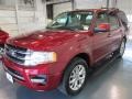 2015 Ruby Red Metallic Ford Expedition Limited  photo #3