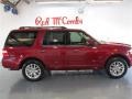 2015 Ruby Red Metallic Ford Expedition Limited  photo #9