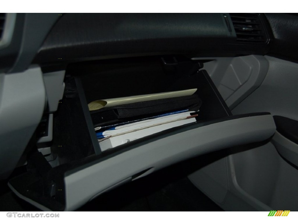 2013 Accord EX-L V6 Sedan - Obsidian Blue Pearl / Gray photo #19