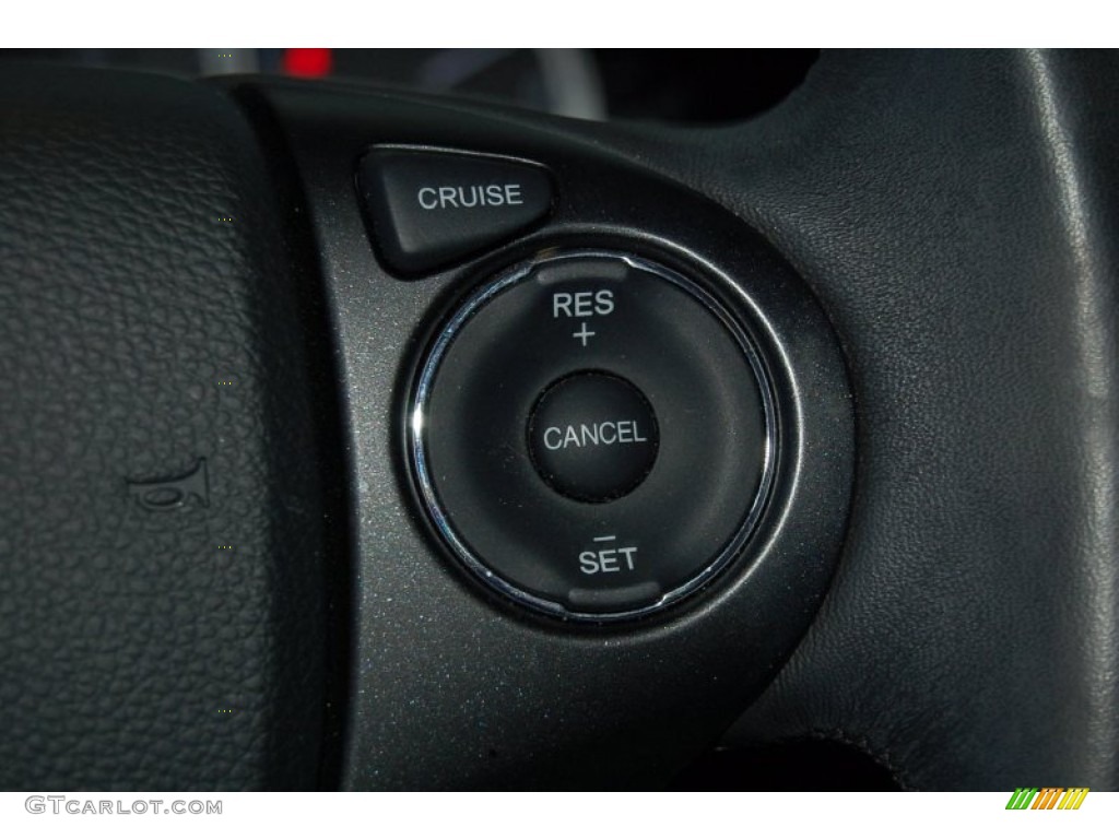 2013 Accord EX-L V6 Sedan - Obsidian Blue Pearl / Gray photo #24