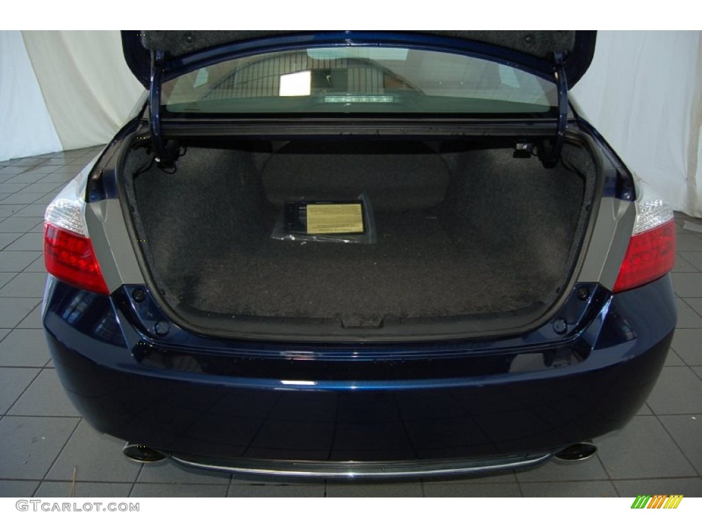 2013 Accord EX-L V6 Sedan - Obsidian Blue Pearl / Gray photo #32