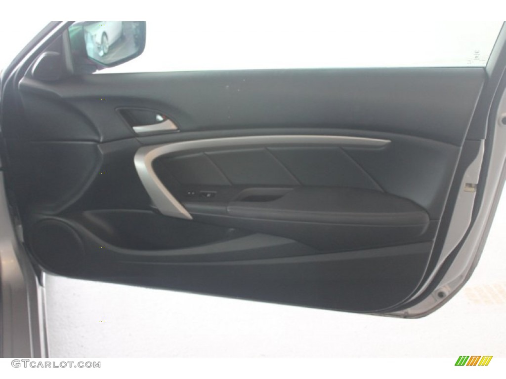 2011 Accord EX-L V6 Coupe - Alabaster Silver Metallic / Black photo #24
