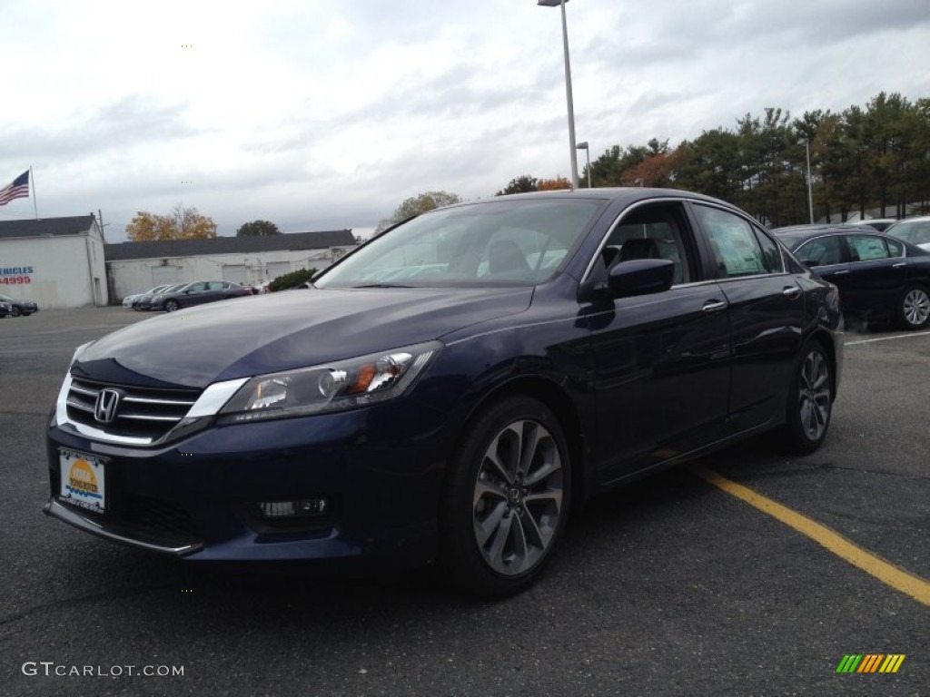 Obsidian Blue Pearl Honda Accord