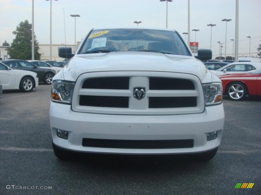 2012 Ram 1500 ST Crew Cab 4x4 - Bright White / Dark Slate Gray/Medium Graystone photo #17