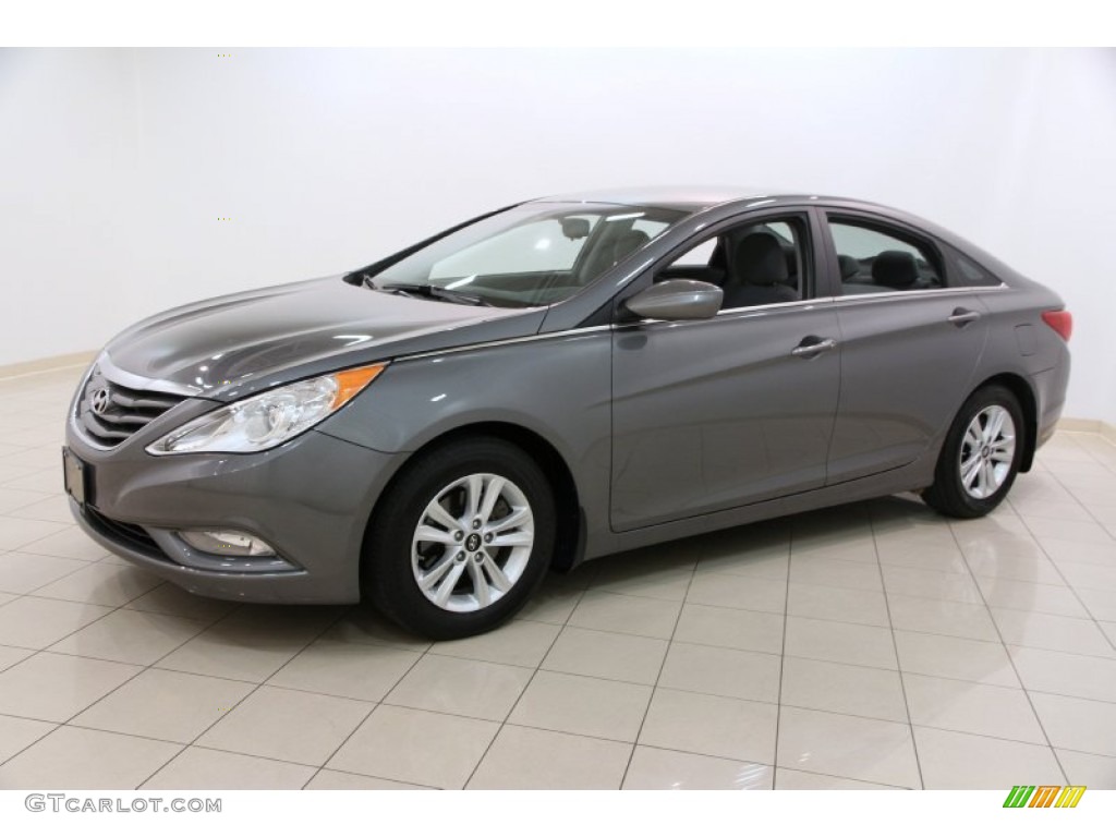 Harbor Gray Metallic 2013 Hyundai Sonata GLS Exterior Photo #98735504