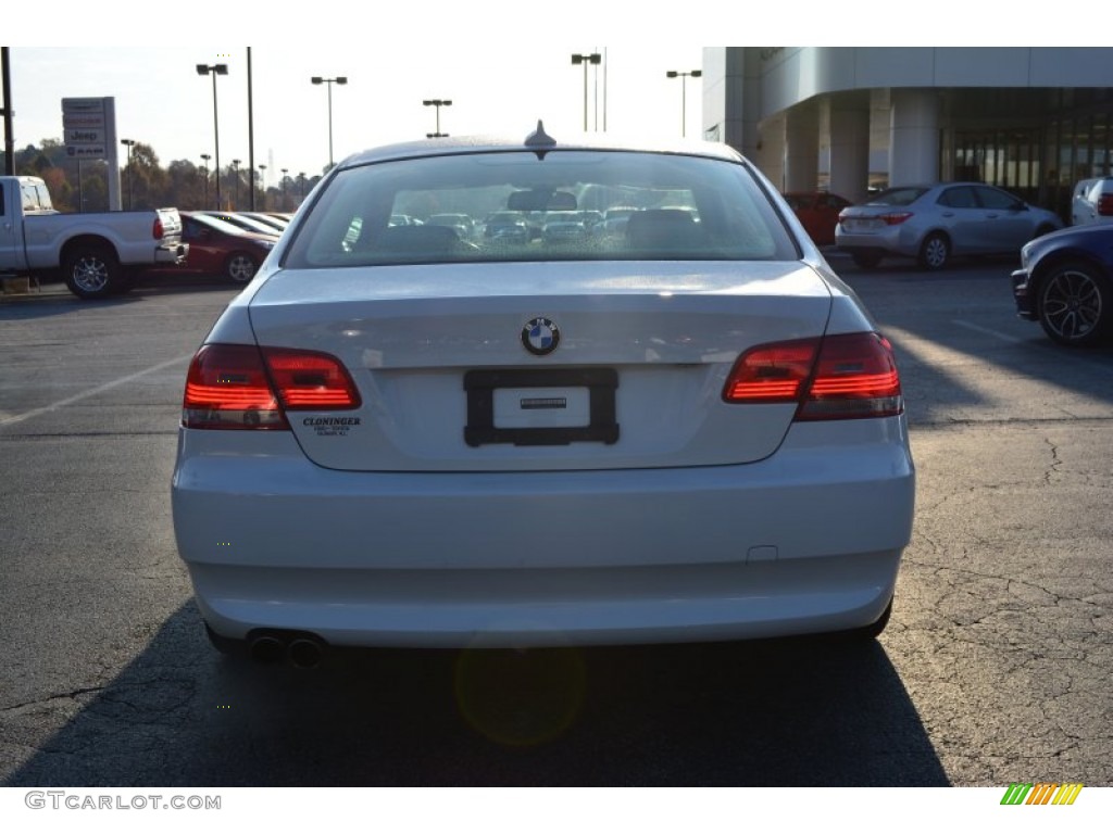 2008 3 Series 328xi Coupe - Alpine White / Cream Beige photo #4
