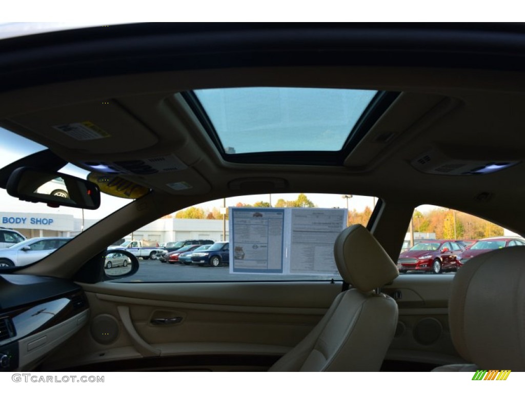 2008 3 Series 328xi Coupe - Alpine White / Cream Beige photo #17