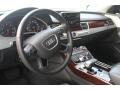 Black 2012 Audi A8 L W12 6.3 Dashboard