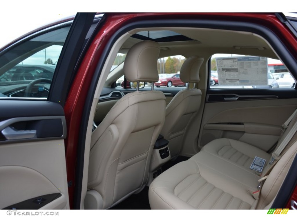 2015 Ford Fusion Hybrid SE Rear Seat Photo #98738027
