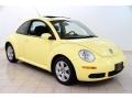 2007 Sunflower Yellow Volkswagen New Beetle 2.5 Coupe #98725314