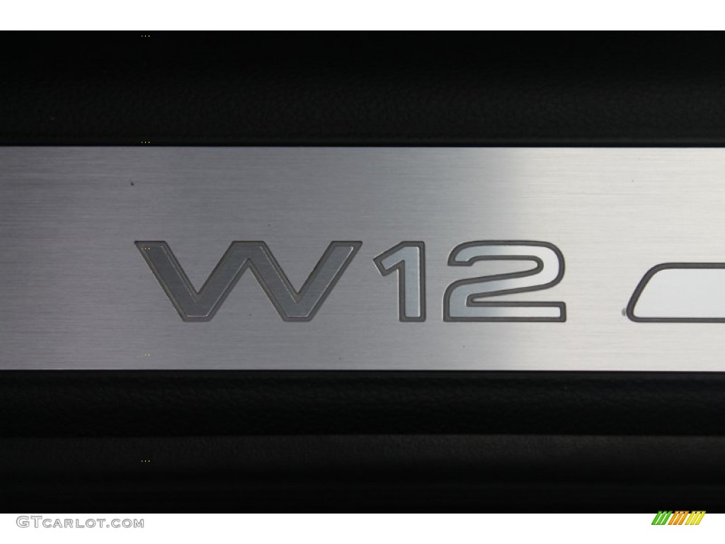 2012 A8 L W12 6.3 - Oolong Gray Metallic / Black photo #40