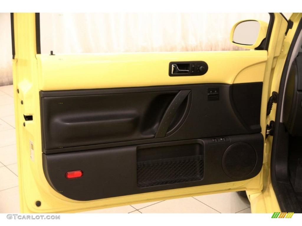 2007 New Beetle 2.5 Coupe - Sunflower Yellow / Black photo #4