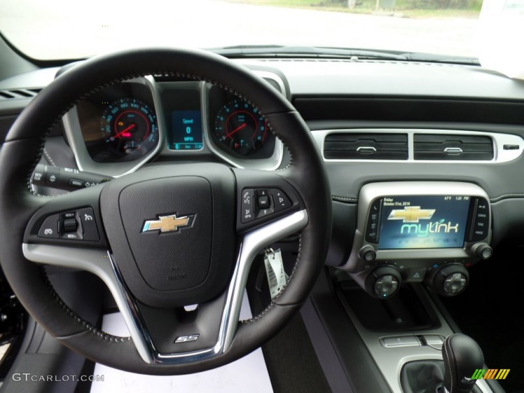 2015 Camaro SS Coupe - Black / Black photo #17