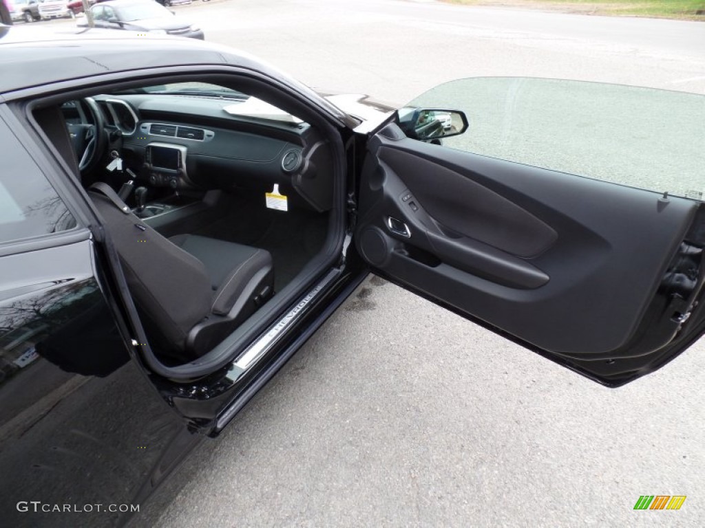 2015 Camaro SS Coupe - Black / Black photo #45