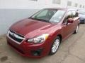 Venetian Red Pearl - Impreza 2.0i Premium 5 Door Photo No. 3